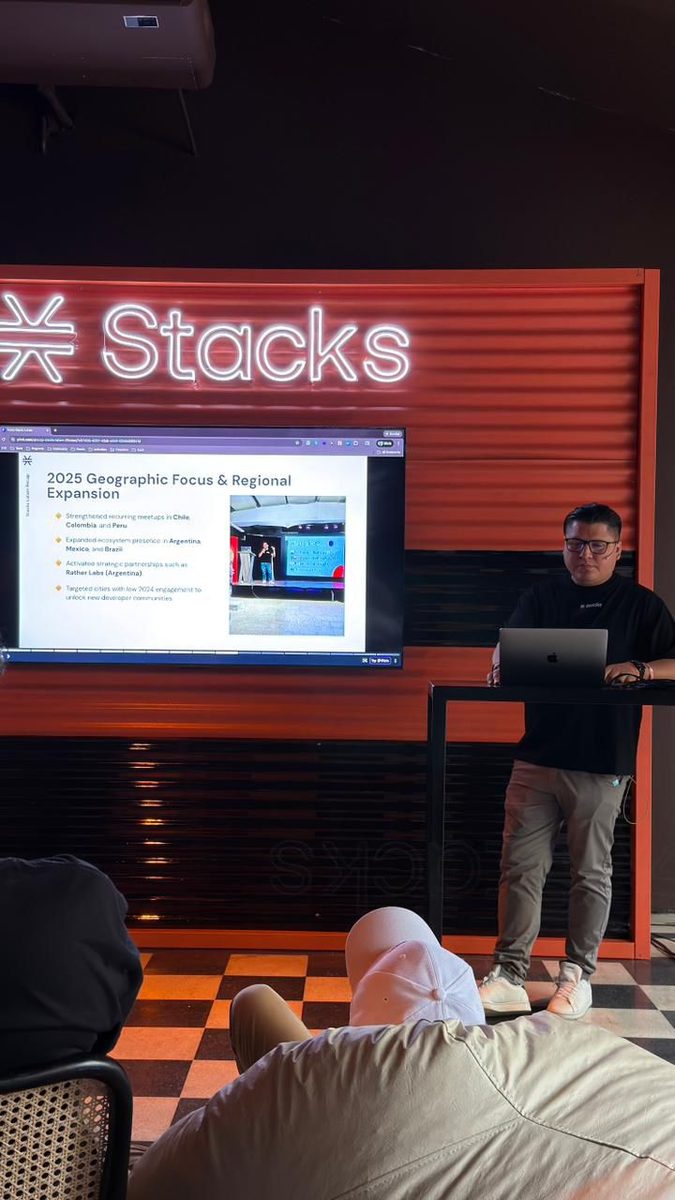 Presentación de expansión regional de Stacks
